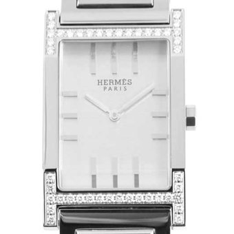 エルメス スーパーコピー HERMES タンデム TA1.730.280/3801 ダイヤベゼル シルバー メンズ